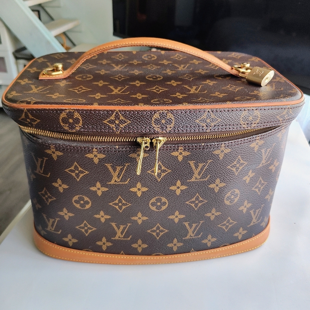 Louis Vuitton Monogram Nice Vanity Case